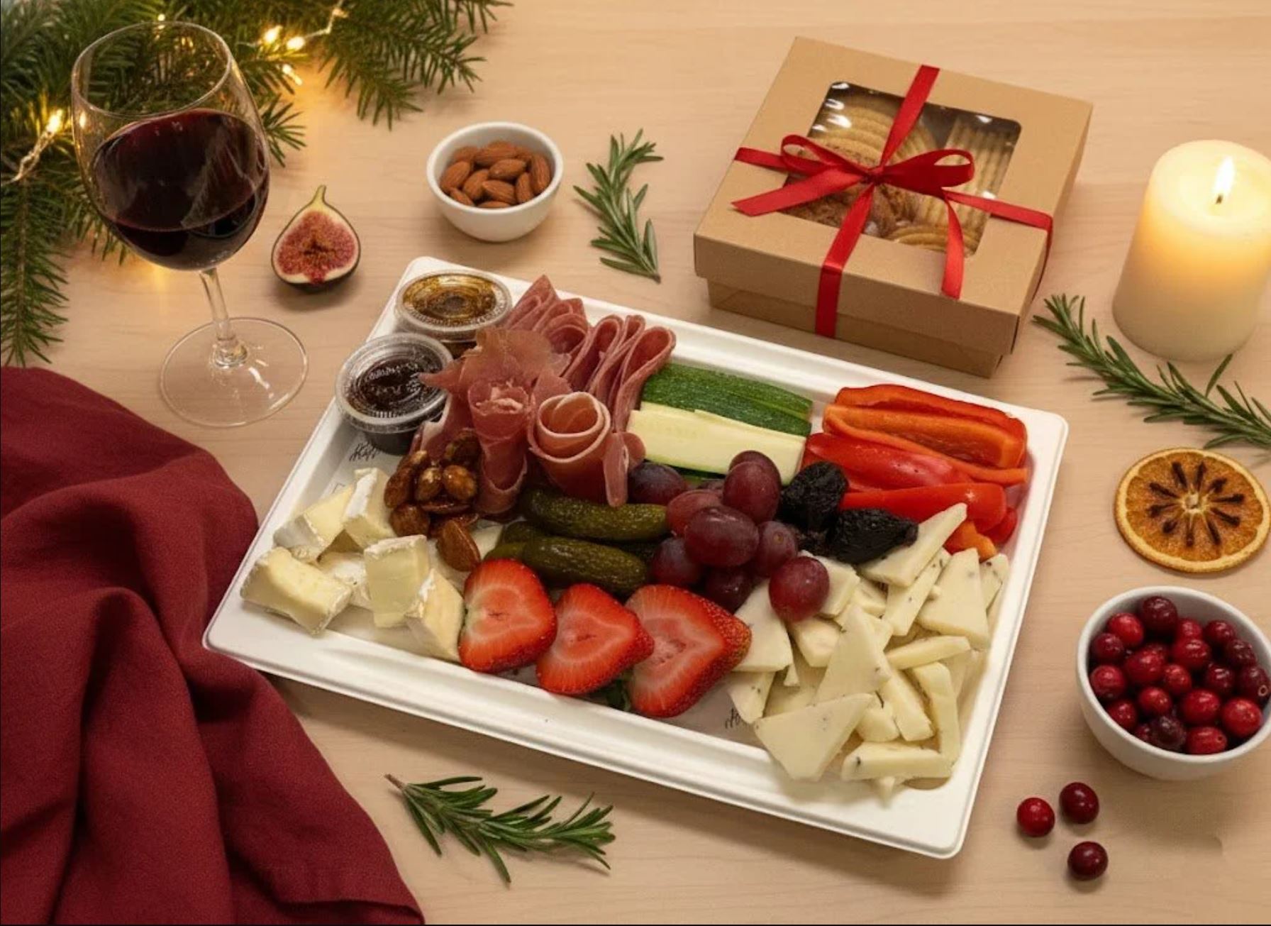 Large HappyBoards grazing arrangement